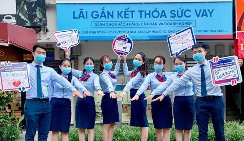 Áo sơ mi đồng phục ngân hàng Việt Á