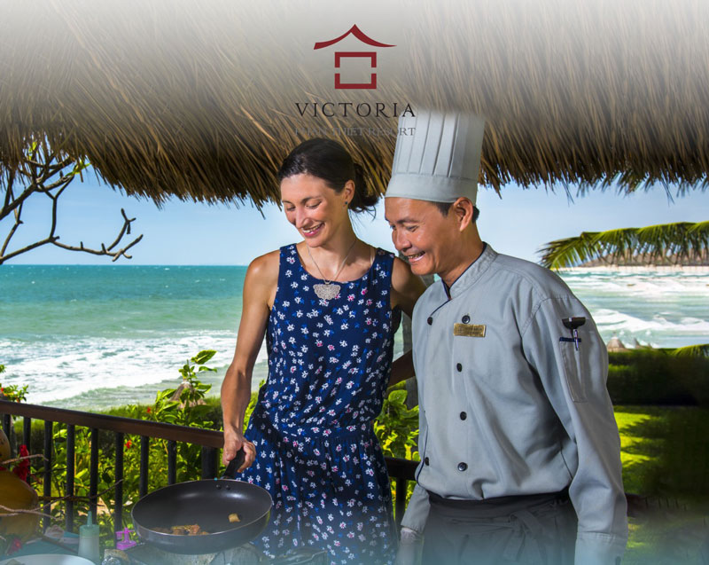 Đồng phục áo bếp Victoria Phan Thiet