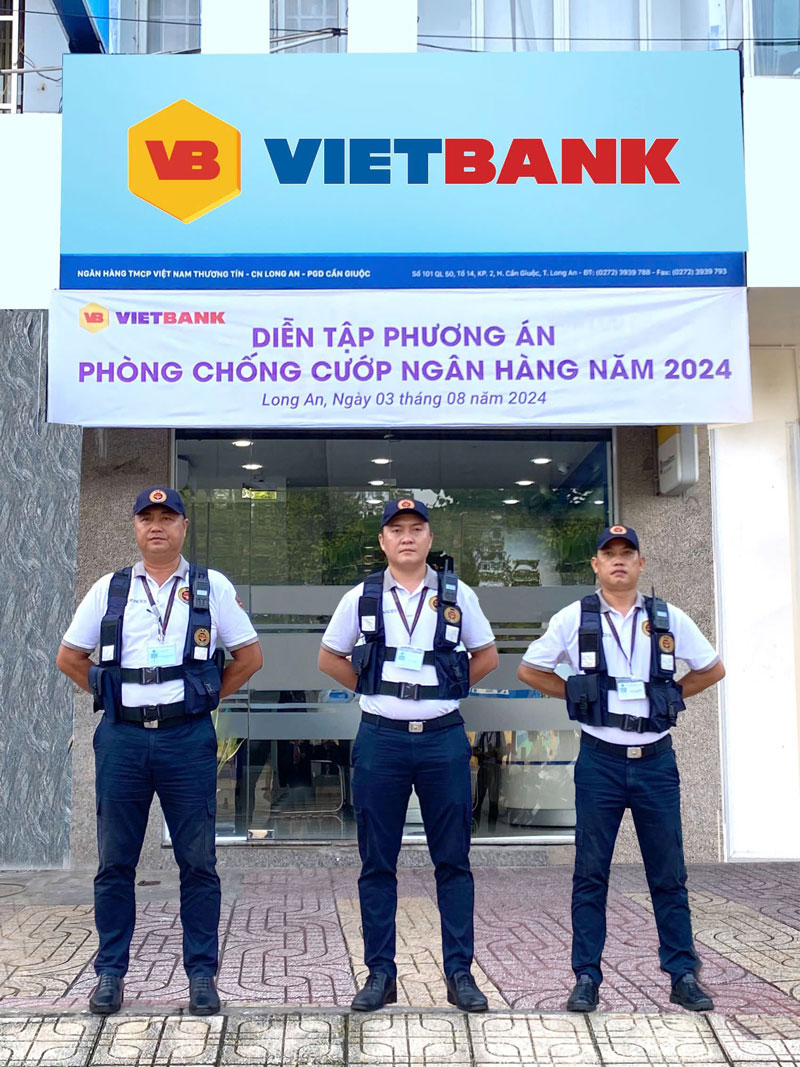 Đồng phục bảo vệ Vietbank
