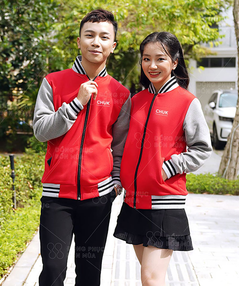 Áo khoác nỉ đồng phục