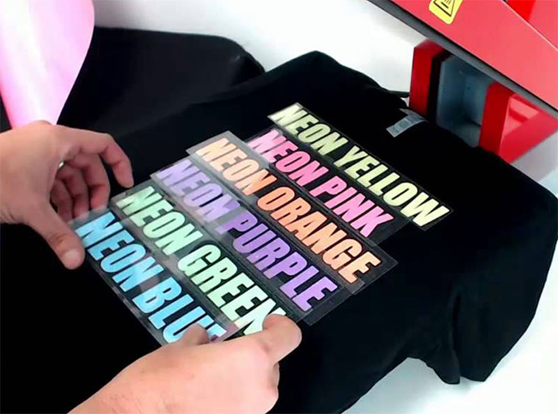 Phương pháp in decal nhiệt cho hình ảnh đẹp mắt