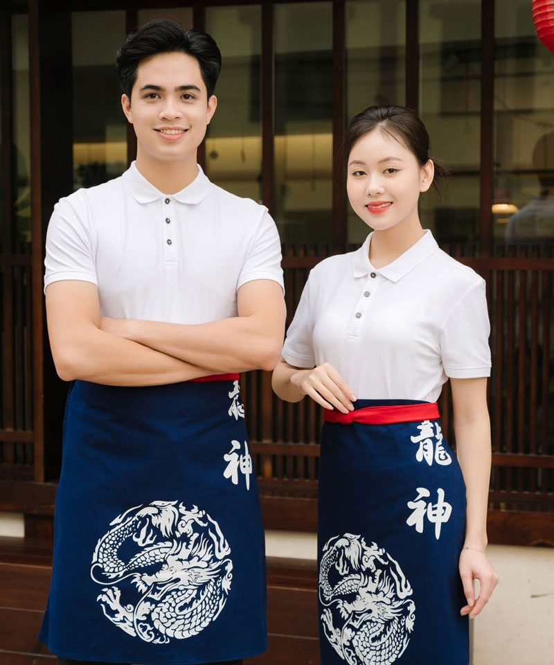 Xưởng may đa dạng mẫu mã đồng phục nhà hàng tại Bắc Kạn