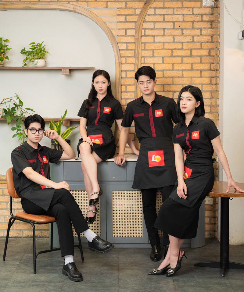 Địa chỉ may đồng phục nhà hàng tại Bình Định giá tốt