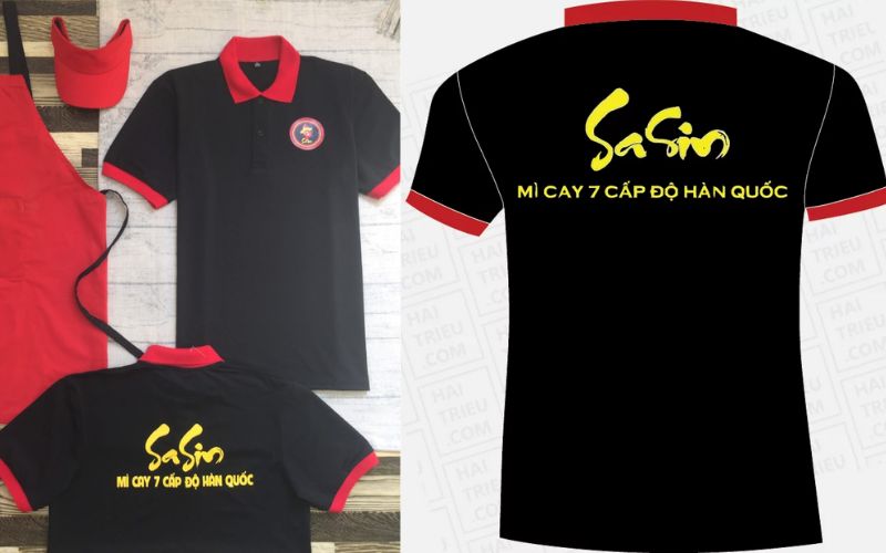 Áo phông in logo full mặt sau mang đến vẻ đẹp phá cách