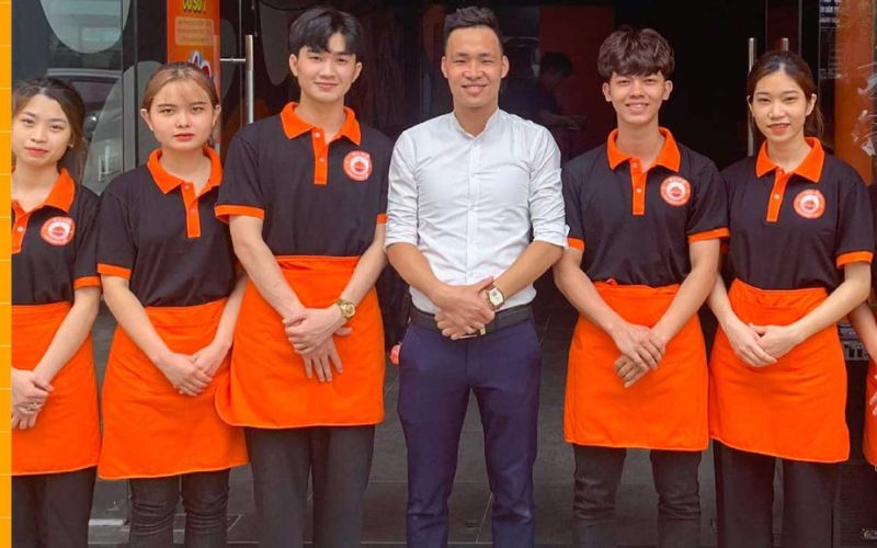 Chọn size đồng phục chuẩn đảm bảo thoải mái cho người mặc