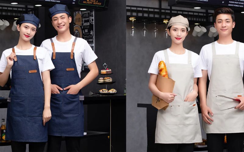 Đồng phục giúp tạo nên sự chuyên nghiệp cho quán chè