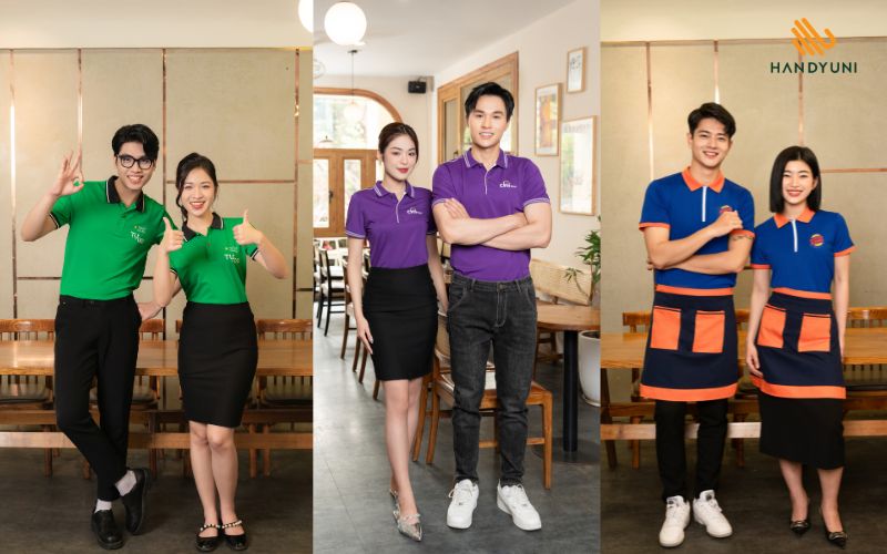 Một số mẫu đồng phục quán nhậu đẹp tại Handy Uni