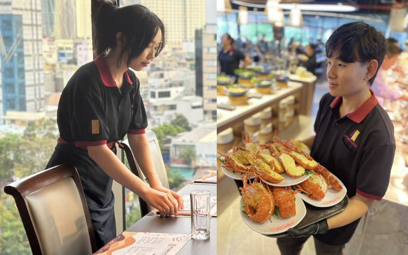 Đồng phục nhân viên phục vụ bàn