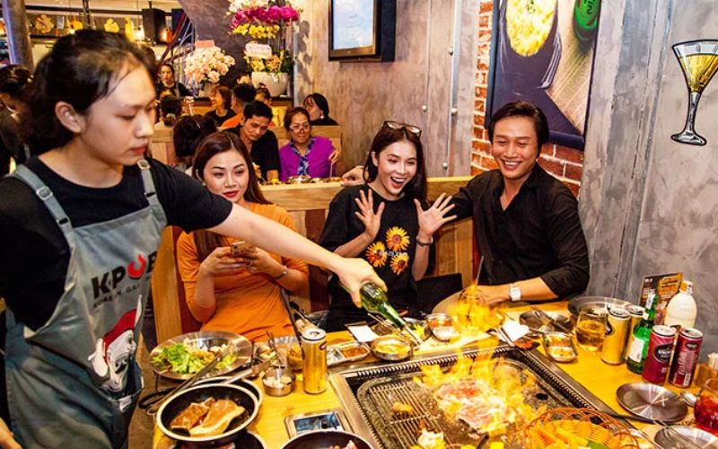 Handy Uni - Đơn vị may tạp dề quán thịt nướng chất lượng, giá tốt