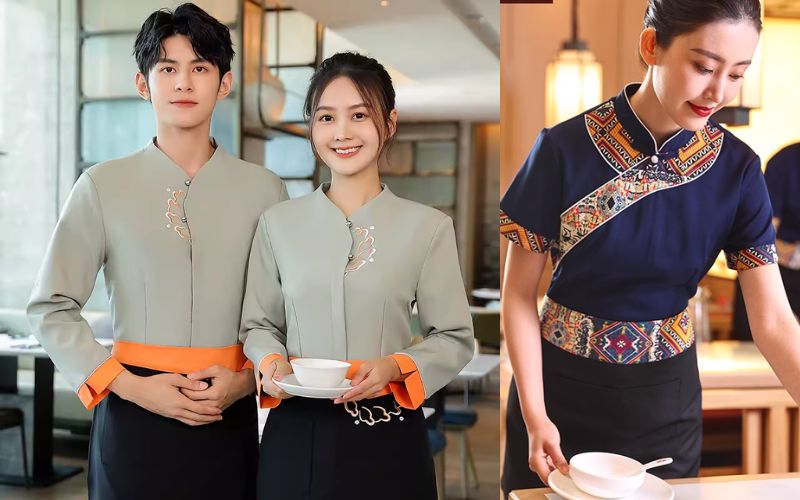 Handy Uni - Xưởng may đồng phục quán trà đạo đẹp, uy tín