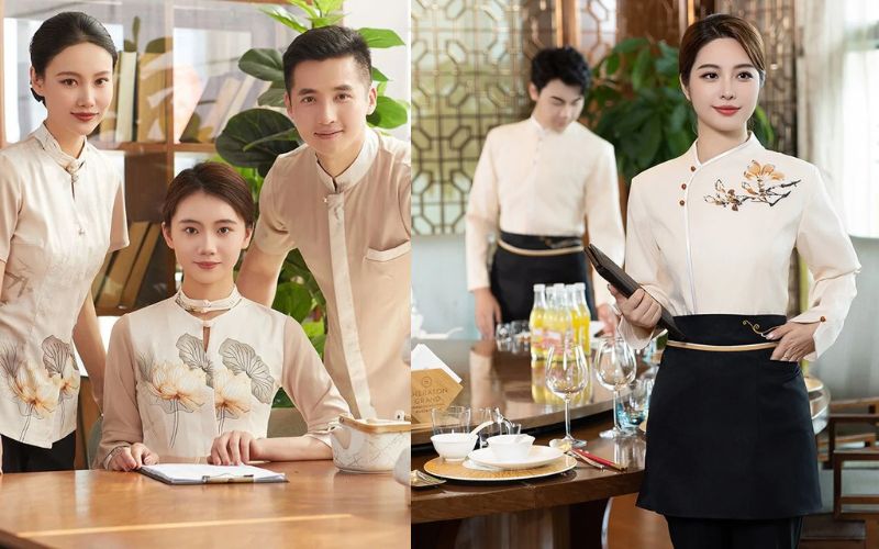 Màu trắng/trắng ngà - Thể hiện sự sạch sẽ, tinh khiết