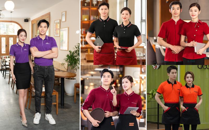 Một số mẫu đồng phục nhà hàng hải sản đẹp tại Handy Uni