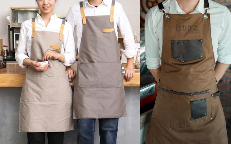 Tạp dề barista dài