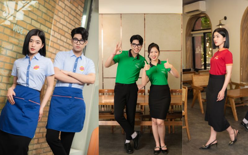 Handy Uni - Đơn vị may đồng phục F&B uy tín, giá tốt