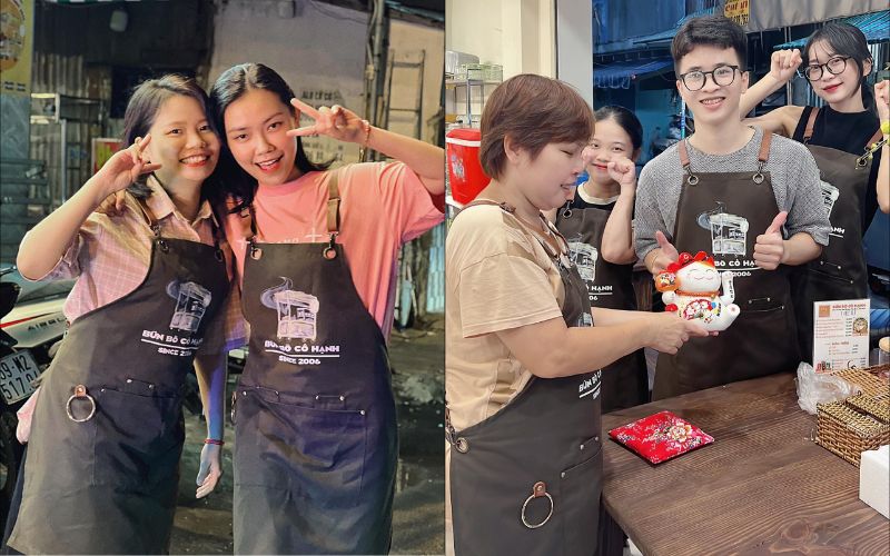 Tạp dề in logo – chi tiết nhỏ, hiệu quả lớn