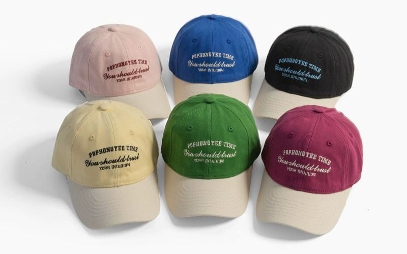 Mũ lưỡi trai phối màu