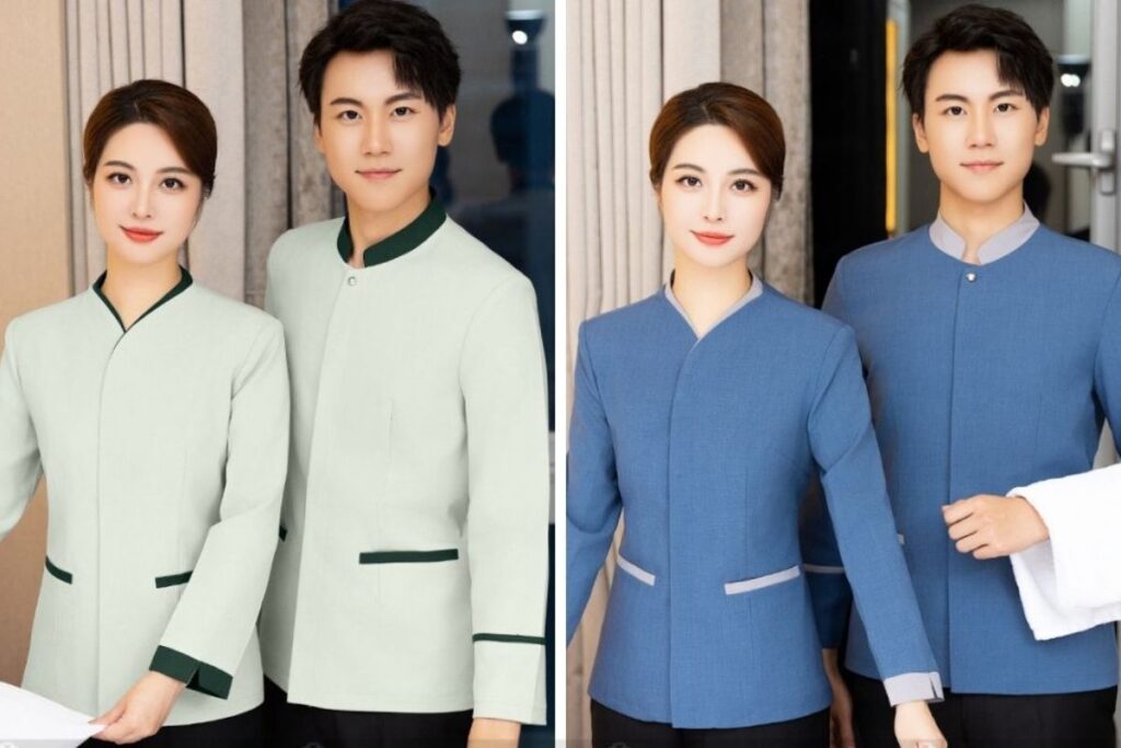 Chất liệu vải phù hợp để may đồng phục tạp vụ