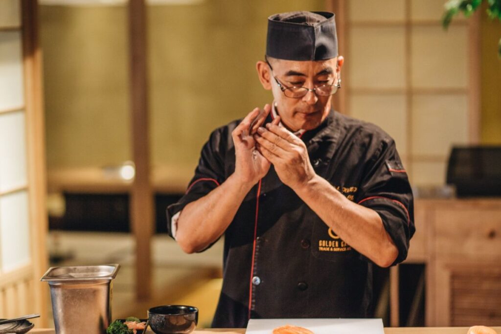 Đồng phục đầu bếp ramen