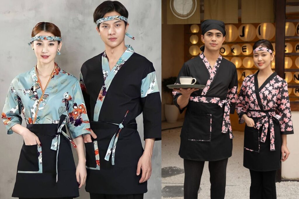 Đồng phục phục vụ quán ramen