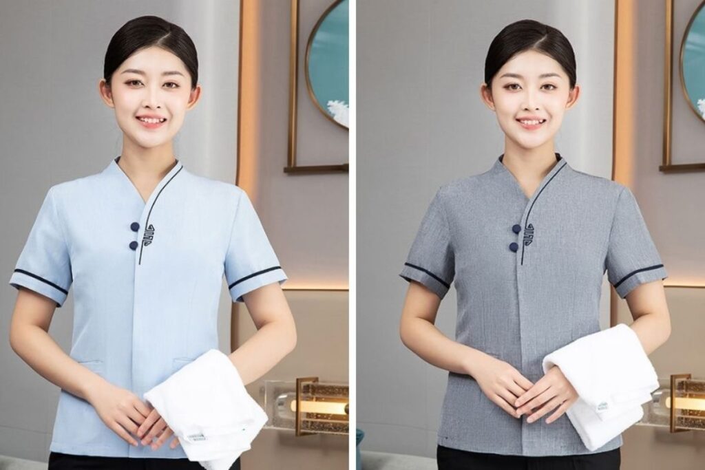 Đồng phục tạp vụ nhà hàng – khách sạn