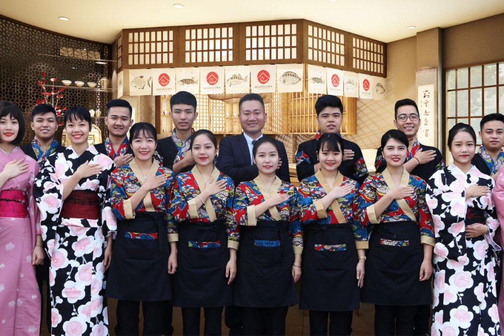 Thiết kế đồng phục đẹp, đúng concept Nhật Bản