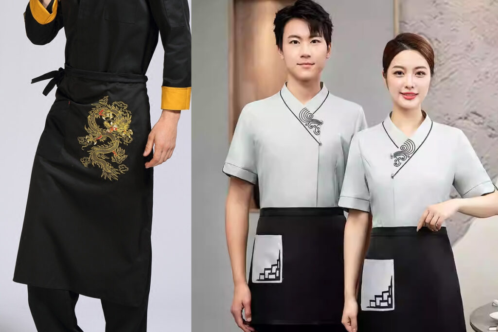 Chất liệu & màu sắc phù hợp để may đồng phục quán dimsum