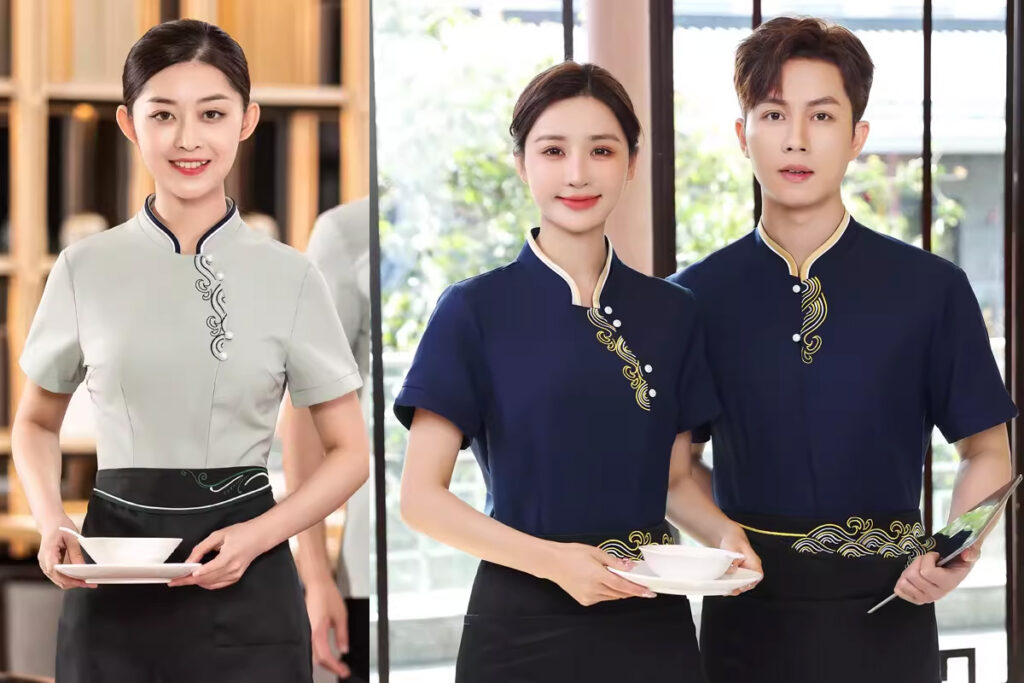 Nét đặc trưng của mẫu đồng phục quán dimsum