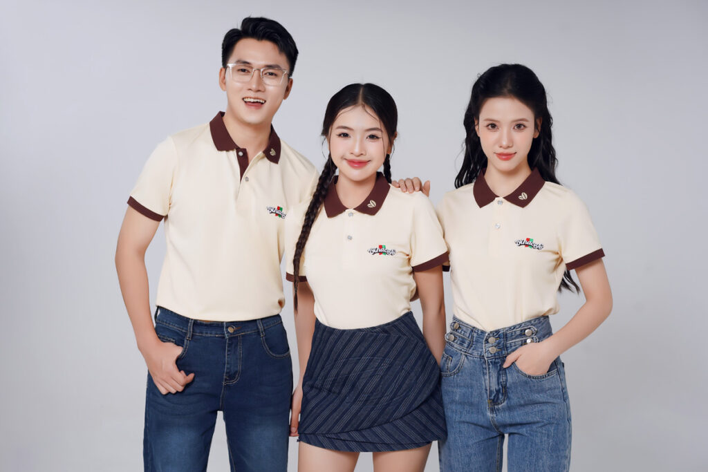 Lưu ý về chất lượng in/thêu logo lên áo thun đồng phục