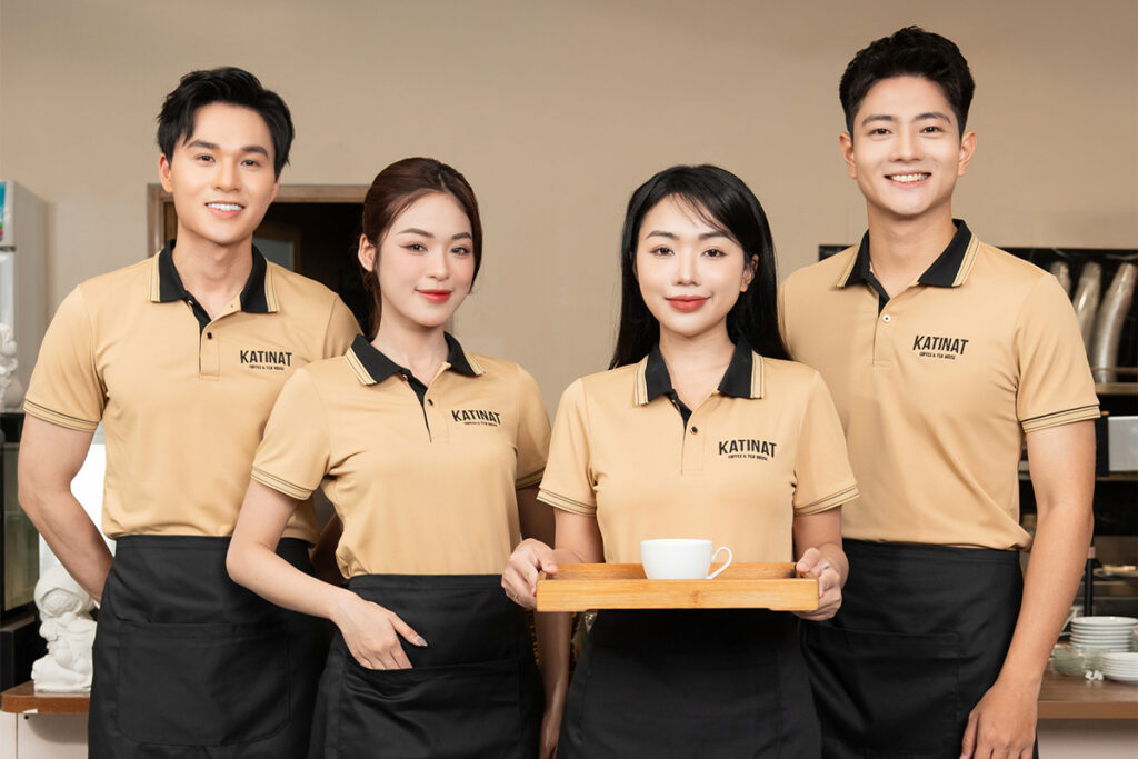 Đồng phục quán cafe Katinat