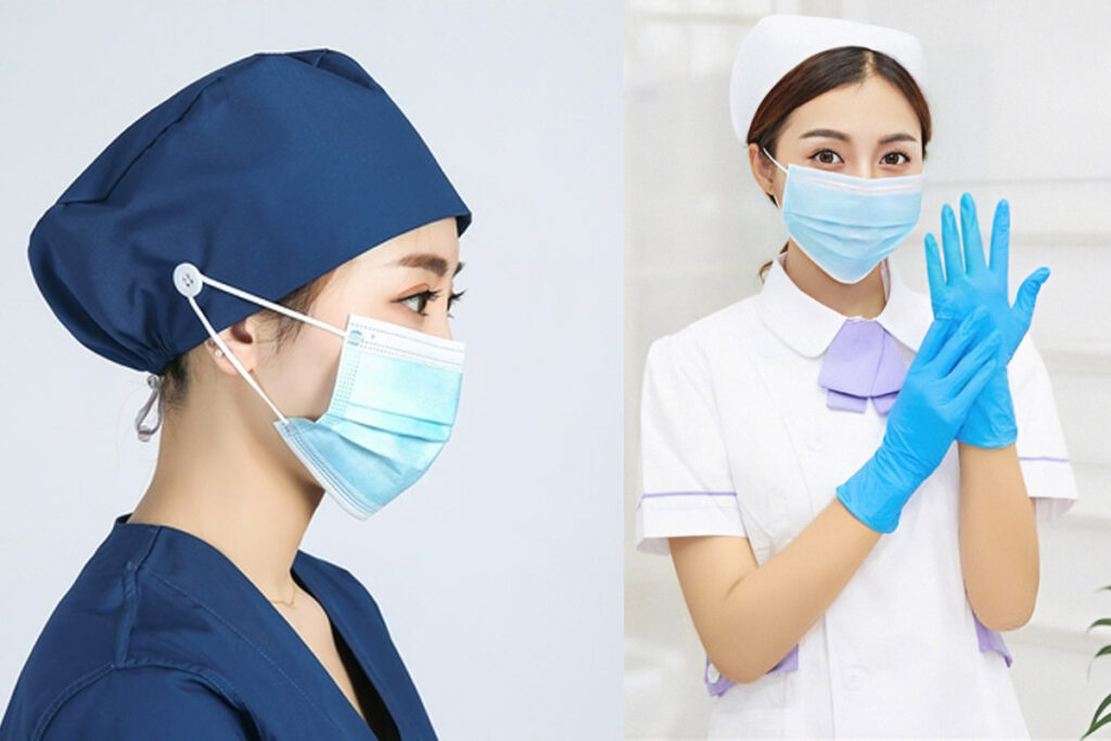 Một số phụ kiện đi kèm của đồng phục nha khoa