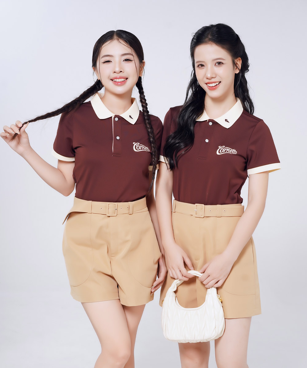 May Áo Đồng Phục Công Ty Giá Tốt | Thiết Kế Theo Y Đồng phục thương hiệu kem Cornetto