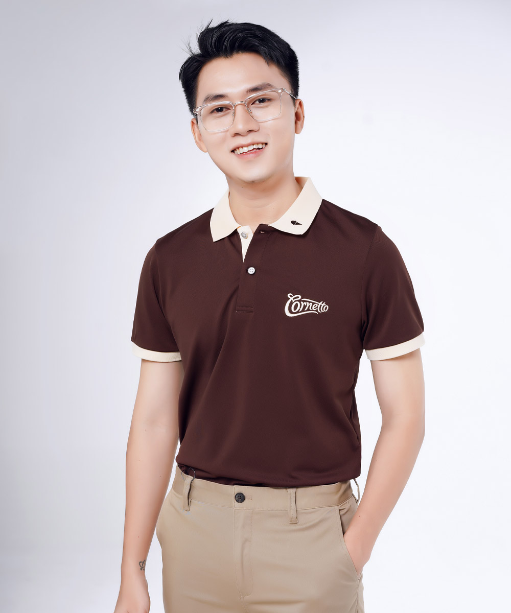 May Áo Đồng Phục Công Ty Giá Tốt | Thiết Kế Theo Y Mẫu đồng phục công ty Cornetto đẹp