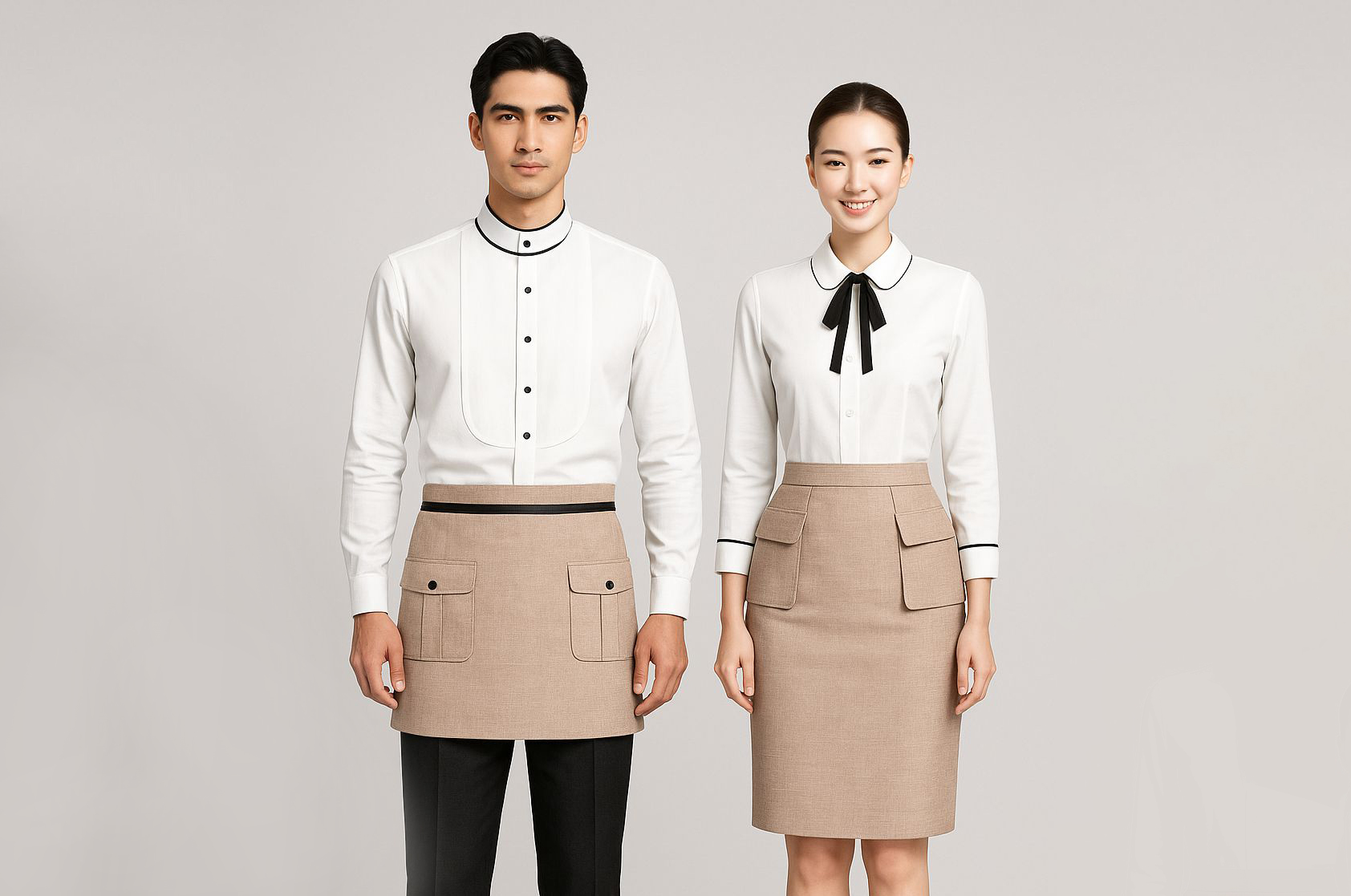 Mẫu áo sơ mi runner nhà hàng