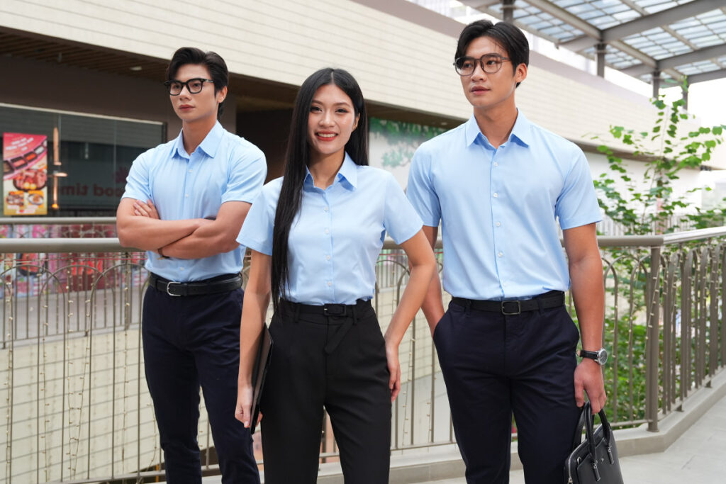 Chọn chất liệu vải phù hợp để may đồng phục công ty bảo hiểm