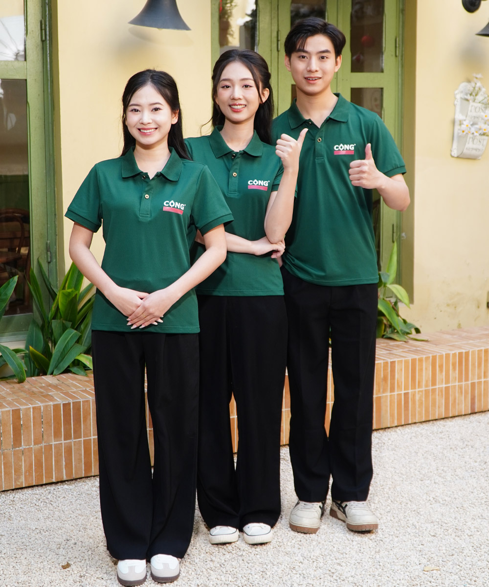 May Áo Đồng Phục Nhà Hàng, Quán Ăn Giá Tốt Chỉ T Đồng phục Cộng Cà Phê giá rẻ