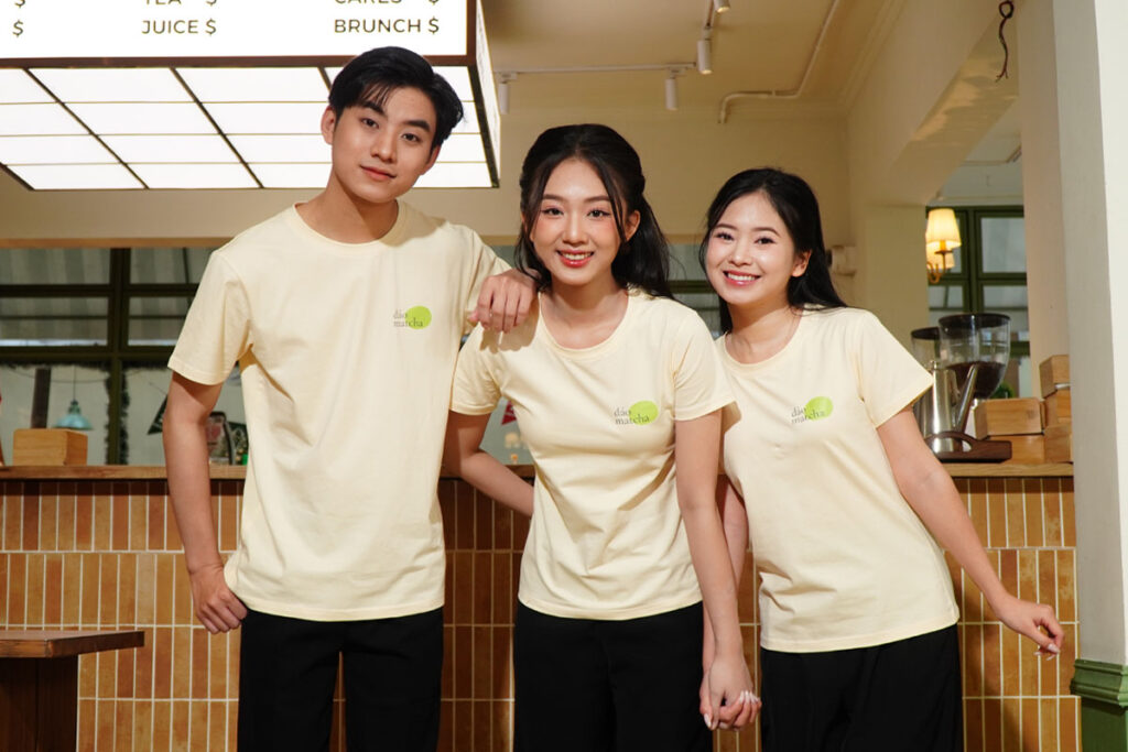 Chất liệu cao cấp - Thoáng mát, mềm nhẹ, phù hợp môi trường F&B