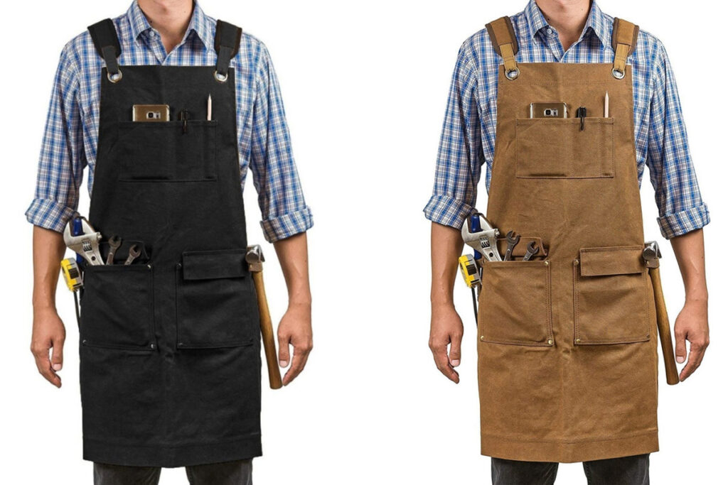 Quy trình đặt may tạp dề thợ sơn tại Handy Uni