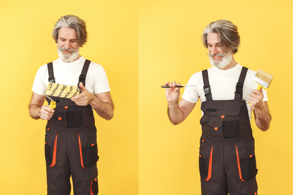 Tạp dề phối túi tiện dụng