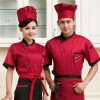 áo bếp đỏ mũ đỏ