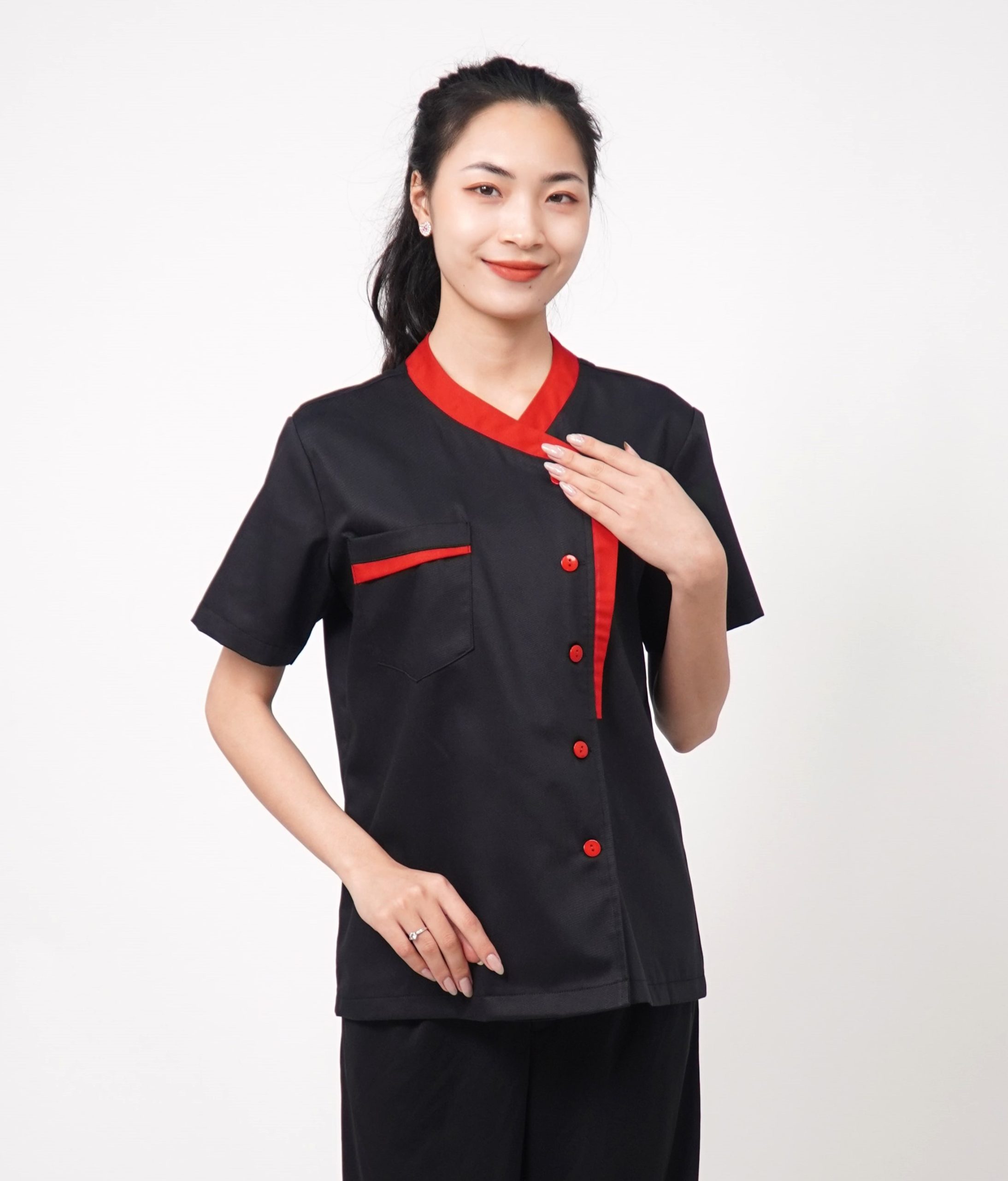 Đồng phục áo bếp Handy Uni mẫu 4