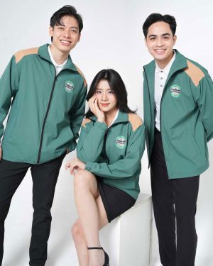 Áo khoác gió đồng phục kháng nước Heineken