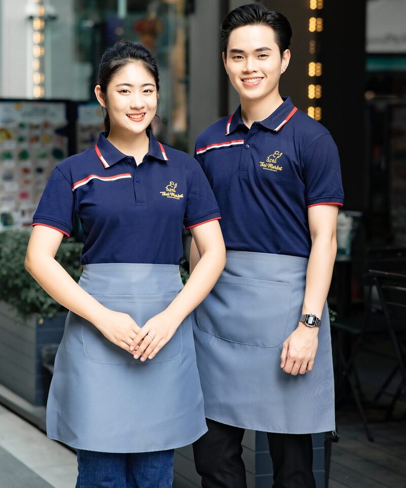 đồng phục quán cafe hàn quốc