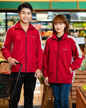 Đồng phục áo gió mẫu 08