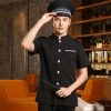 Đồng phục Bellman màu đen cộc tay