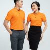 Đồng phục cửa hàng điện tử điện lạnh màu cam