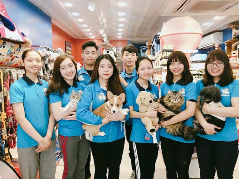 Đăt may đồng phục pet shop giá rẻ