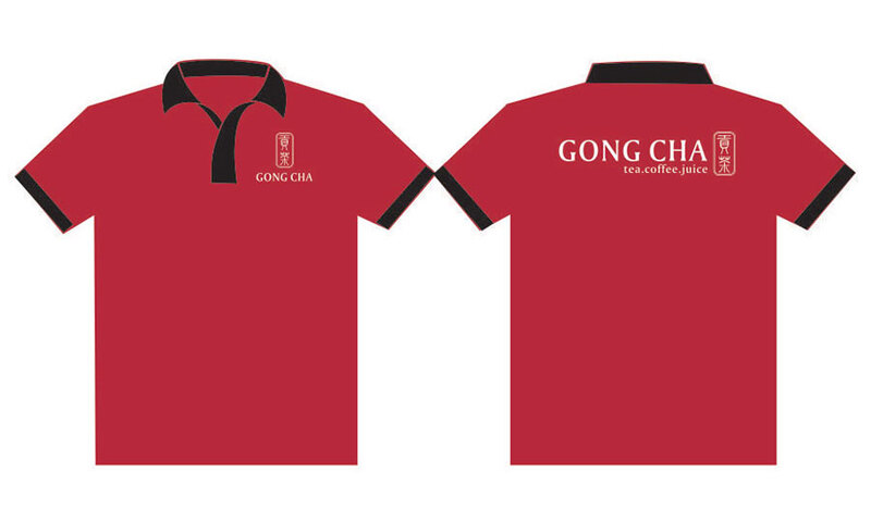 Đồng phục quán trà sữa Gong Cha