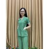 Đồng phục massage màu xanh cốm