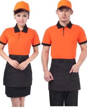 Đồng phục mũ màu cam