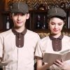 Đồng phục mũ màu nâu sọc trắng